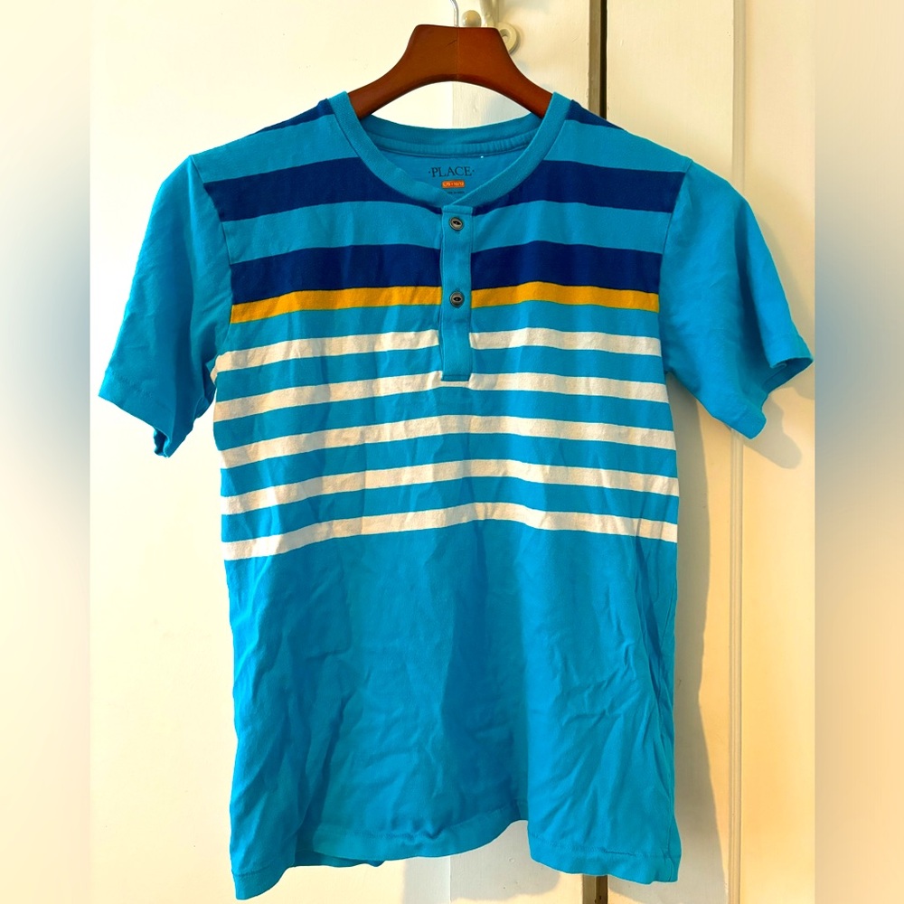 Boy’s Blue Striped Tee